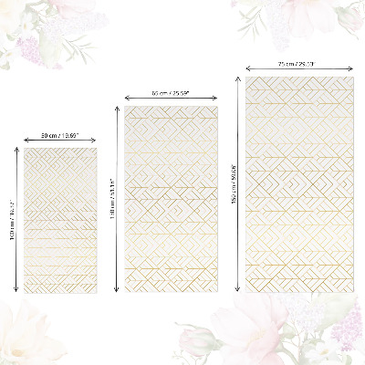 Furniture sticker Minimalist geometry