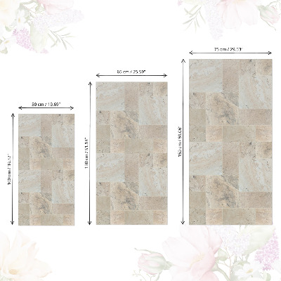 Furniture vinyl wrap Mosaic of stones