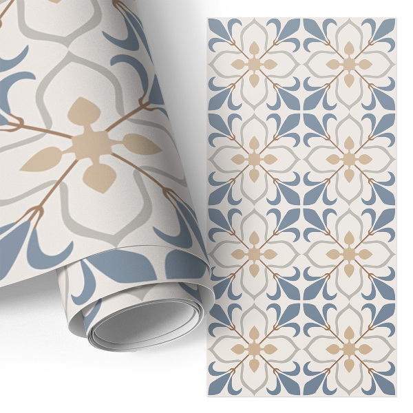 Furniture vinyl wrap Retro flowers