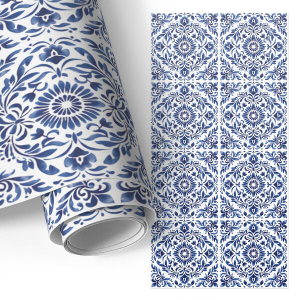 Furniture vinyl wrap Tile pattern