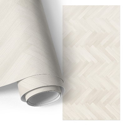 Self-adhesive furniture wrap Light herringbone