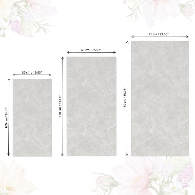 Furniture sticker Gray marble