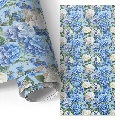 Furniture vinyl wrap Floral motif
