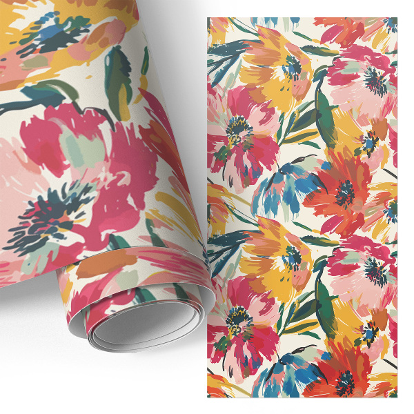 Furniture sticker Colorful kaleidoscope