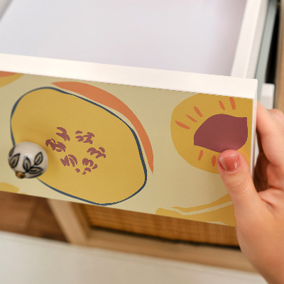 Self-adhesive furniture wrap Fruit pattern