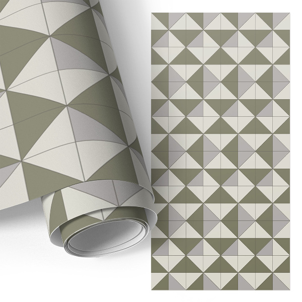Furniture vinyl wrap Triangular mosaic