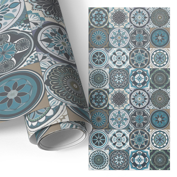 Furniture sticker Mandala tiles