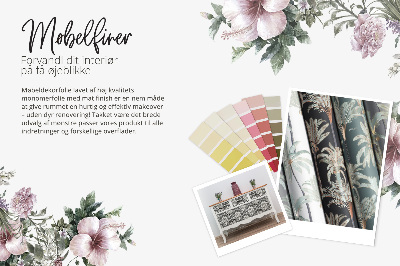 Furniture vinyl wrap Vintage pattern