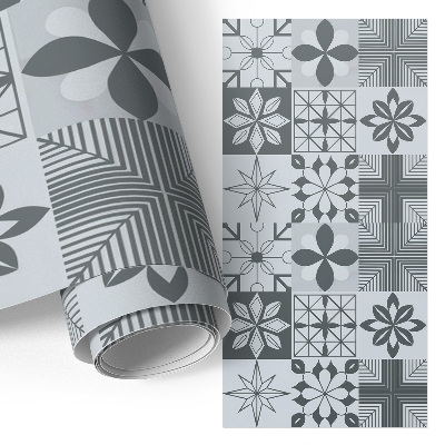 Self-adhesive furniture wrap Many tiles