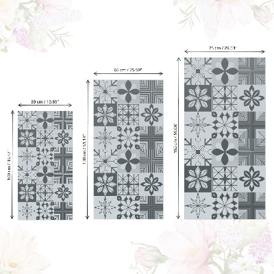 Self-adhesive furniture wrap Many tiles