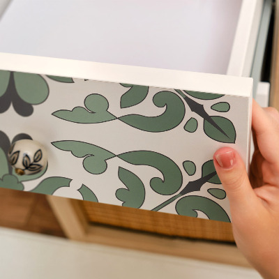 Furniture wrap Green ornament