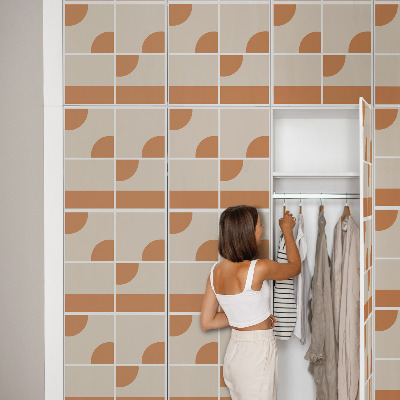 Furniture sticker Vintage shapes