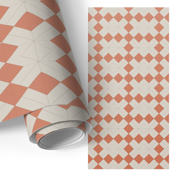 Furniture vinyl wrap Warm pattern