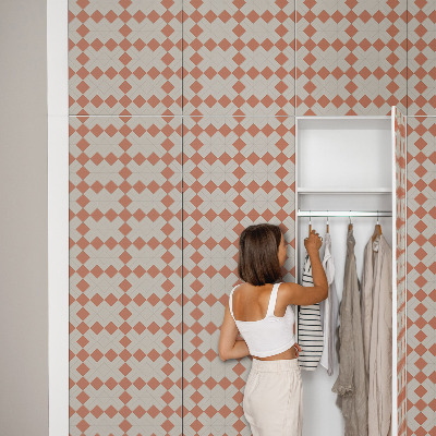 Furniture vinyl wrap Warm pattern