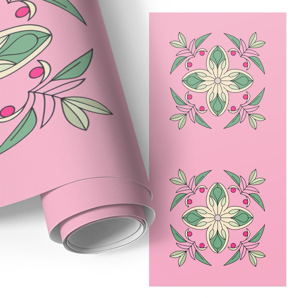 Furniture vinyl wrap Pastel tiles