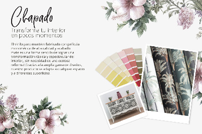 Self-adhesive furniture wrap Tiles