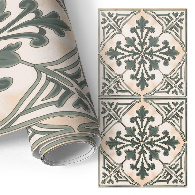 Furniture vinyl wrap Vintage tiles