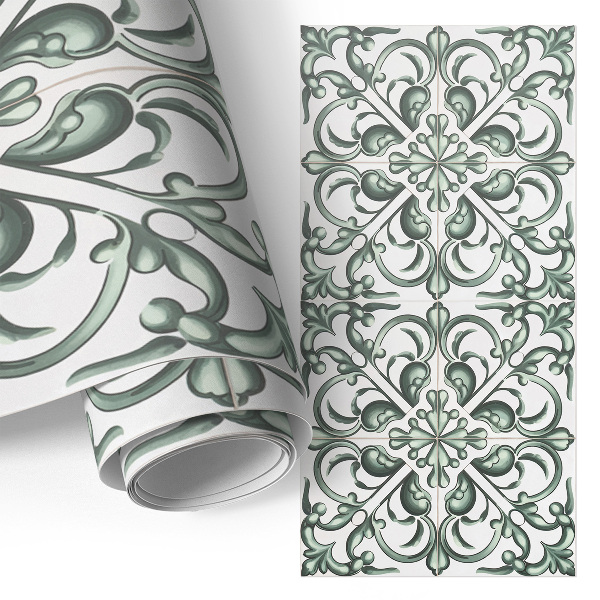 Self-adhesive furniture wrap Green elegance