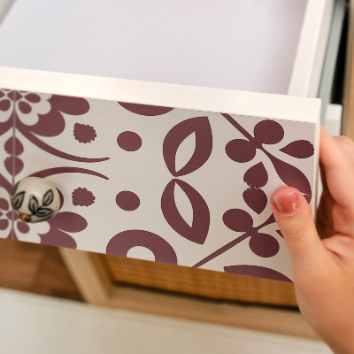 Furniture sticker Stylish ornament