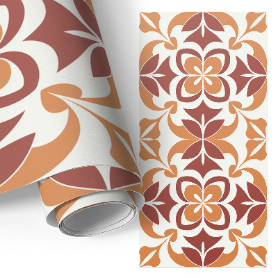 Furniture vinyl wrap Floral pattern