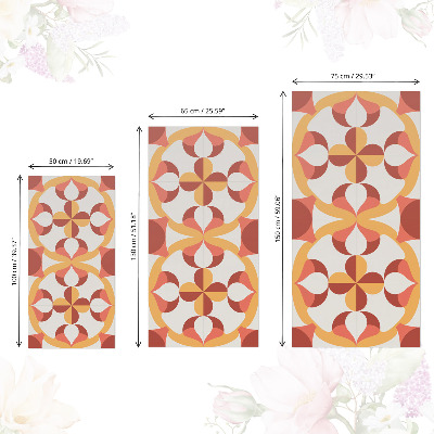 Self-adhesive furniture wrap Retro art