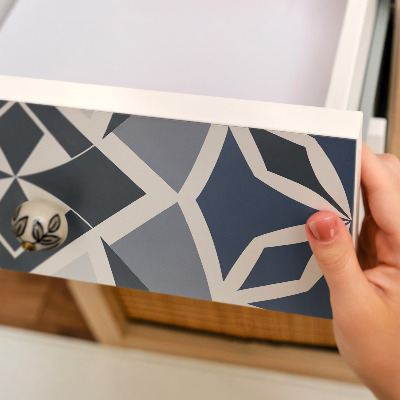 Furniture vinyl wrap Decorated tiles