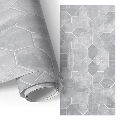 Furniture vinyl wrap Geometric tiles