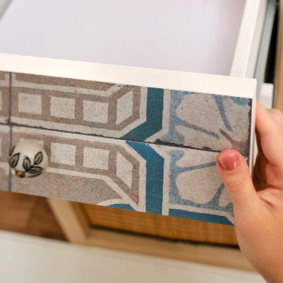 Furniture sticker Antique tiles