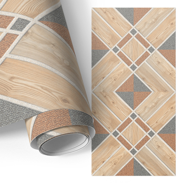 Furniture wrap Wood mosaic