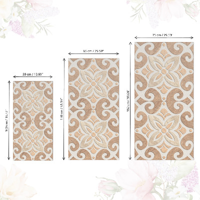 Self-adhesive furniture wrap Rustic pattern