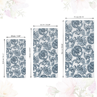 Furniture vinyl wrap Botanical pattern