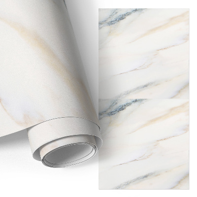 Furniture vinyl wrap Light marble
