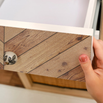 Furniture wrap Herringbone parquet