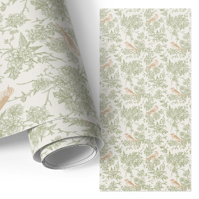 Furniture vinyl wrap Botanical pattern