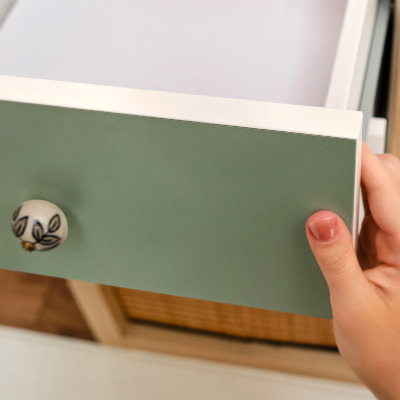 Furniture sticker Muted green