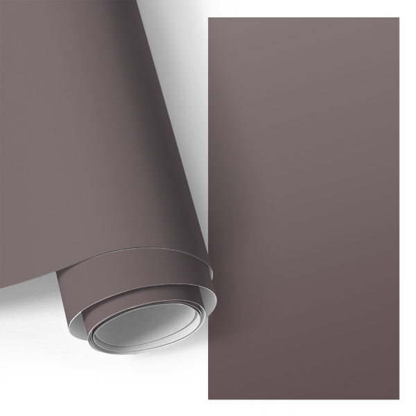 Self-adhesive furniture wrap Gray color