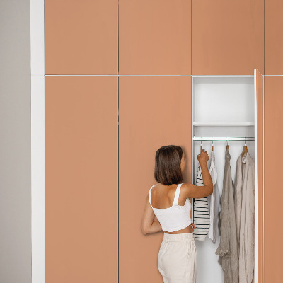 Furniture sticker Pastel orange