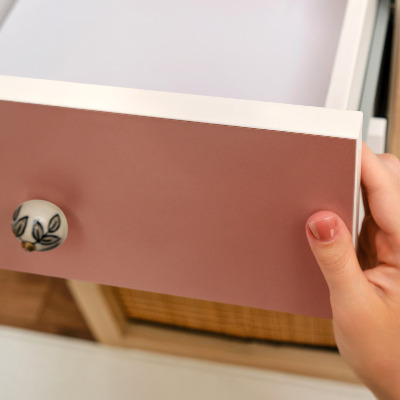 Furniture vinyl wrap Brick color