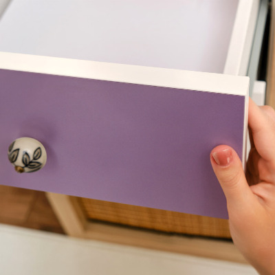 Furniture vinyl wrap Violet