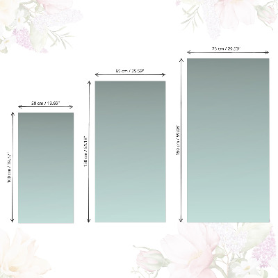 Furniture vinyl wrap Turquoise gradient