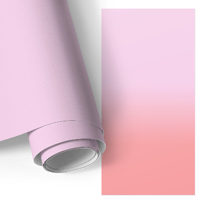 Self-adhesive furniture wrap Pink gradient