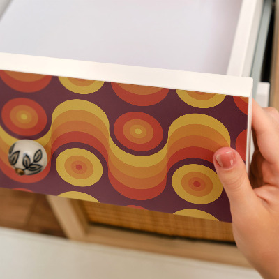 Self-adhesive furniture wrap Retro energy