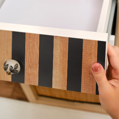 Furniture vinyl wrap Living lamellas