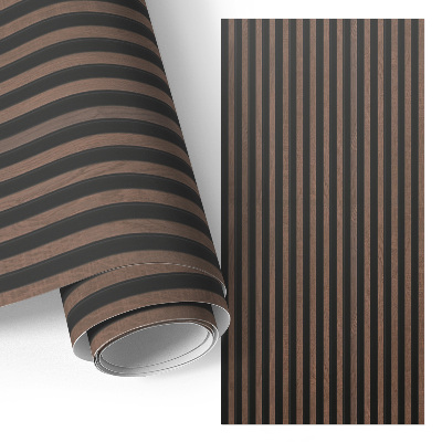 Furniture wrap Vertical slats