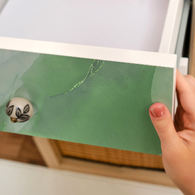 Furniture wrap Green abstraction