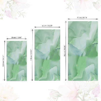 Furniture wrap Green abstraction