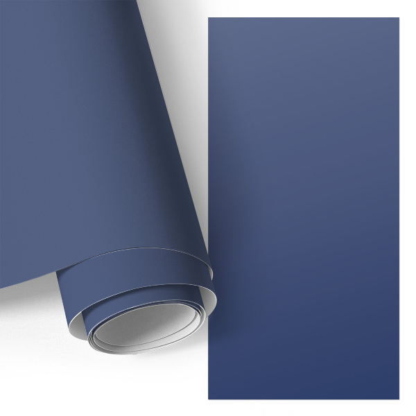 Furniture vinyl wrap Vivid navy blue