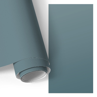 Self-adhesive furniture wrap Dull turquoise