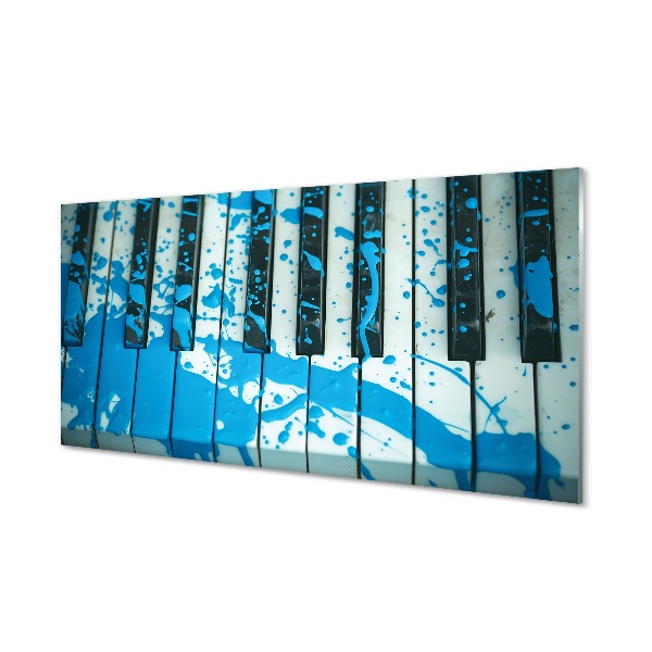 Glass print Piano lacquer