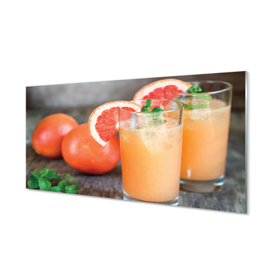 Glass print Grapefruit cocktail